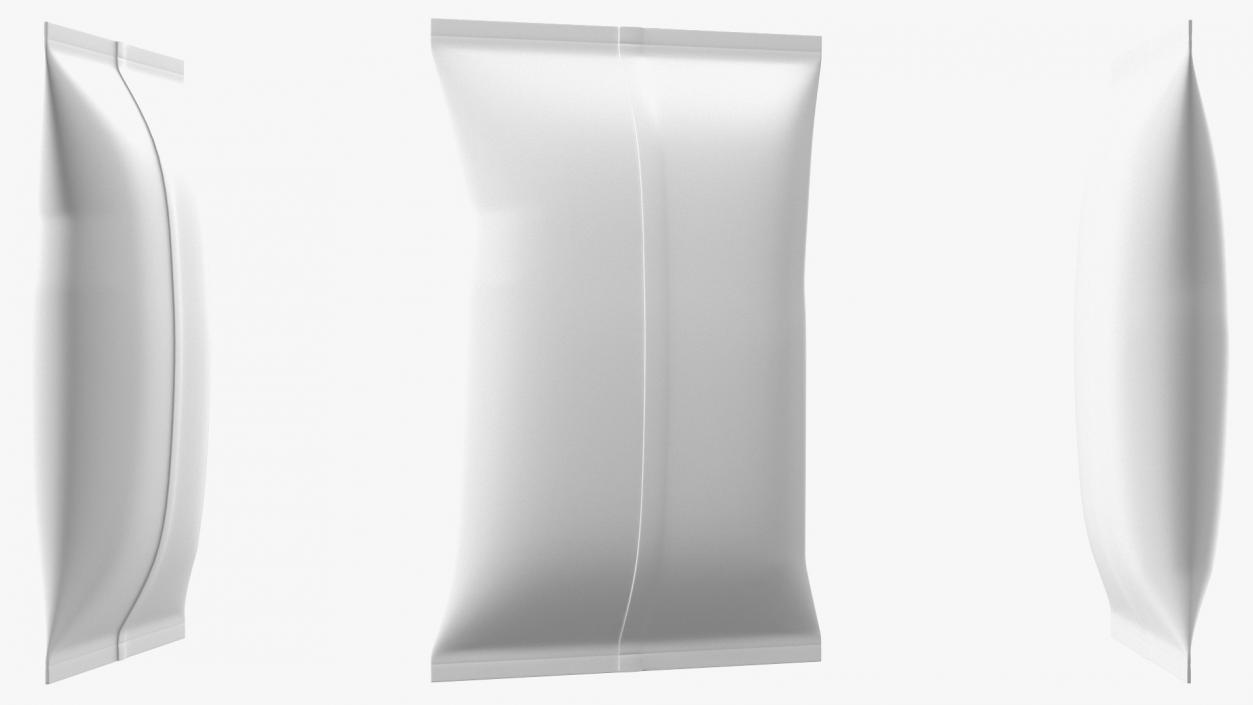 Pillow Shape Milk Packaging 3D