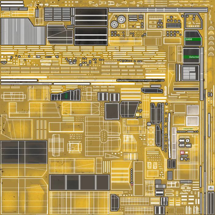 CMC Saturne 5800 Dirty 3D