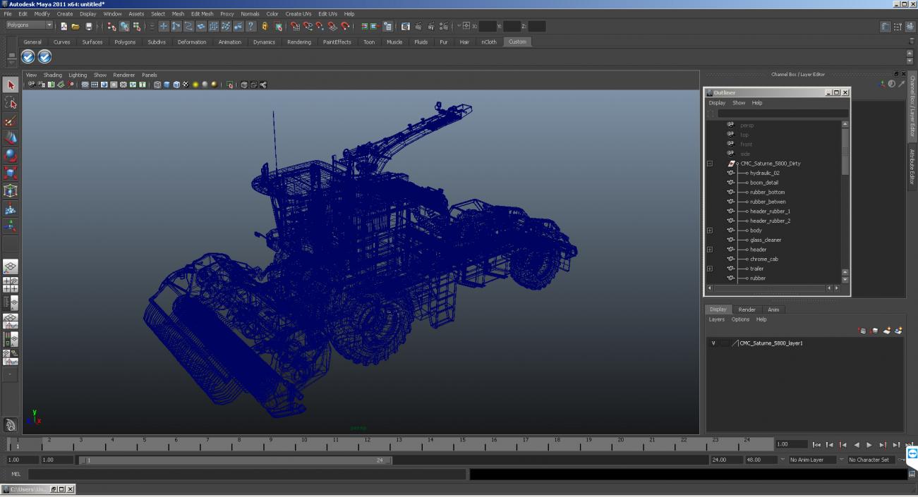 CMC Saturne 5800 Dirty 3D