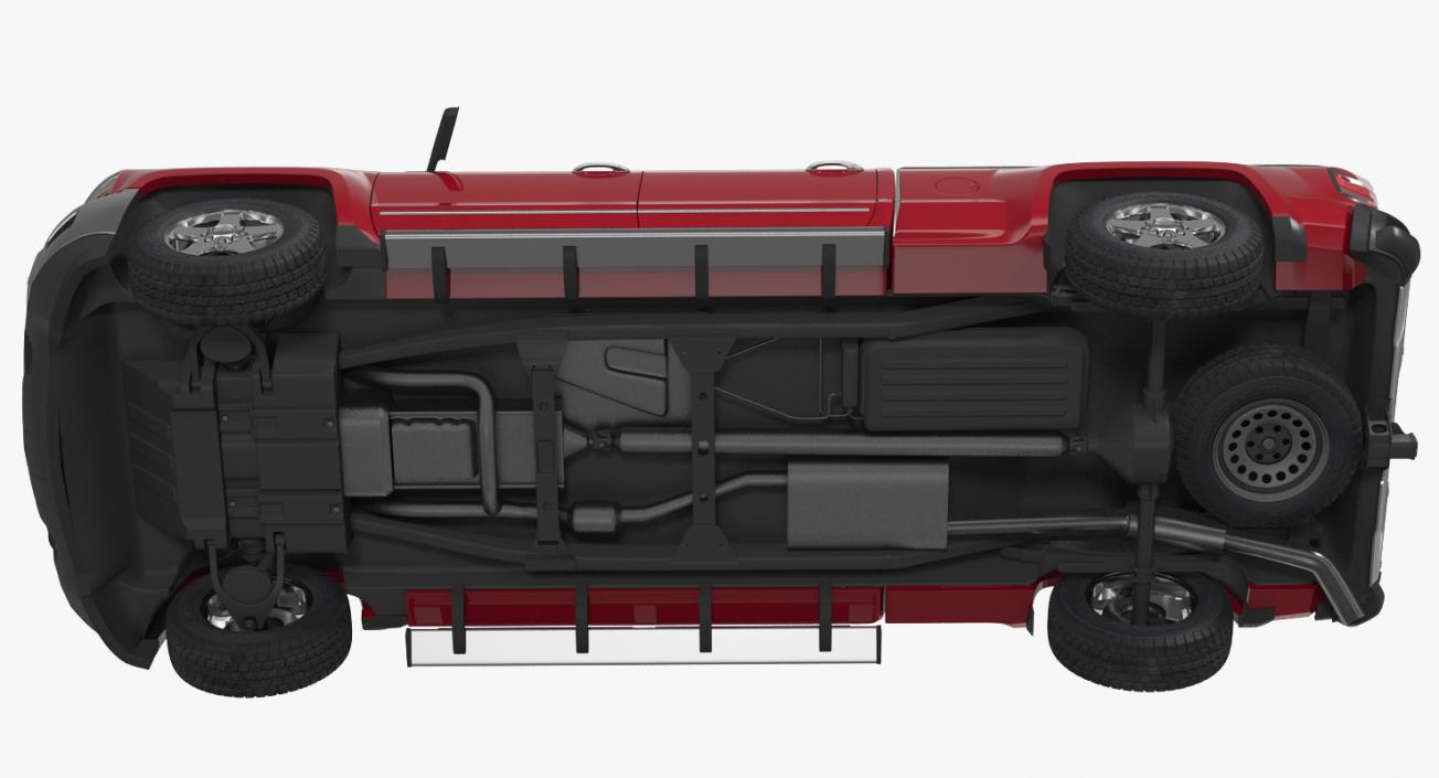 3D Chevrolet Silverado 2015 Rigged