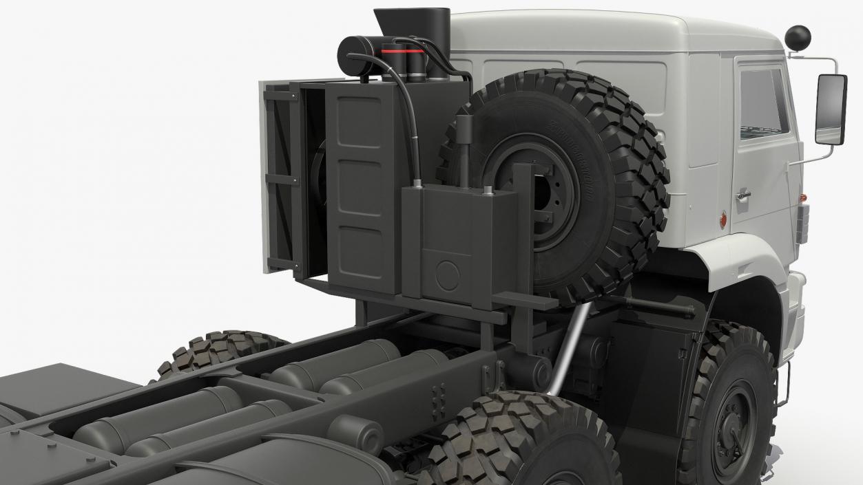 Winter Offroad 8x8 Truck 3D model