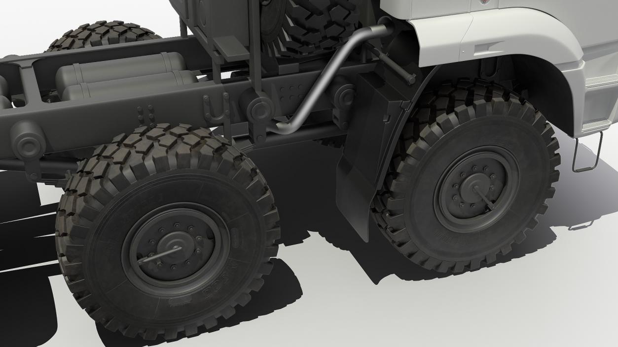 Winter Offroad 8x8 Truck 3D model