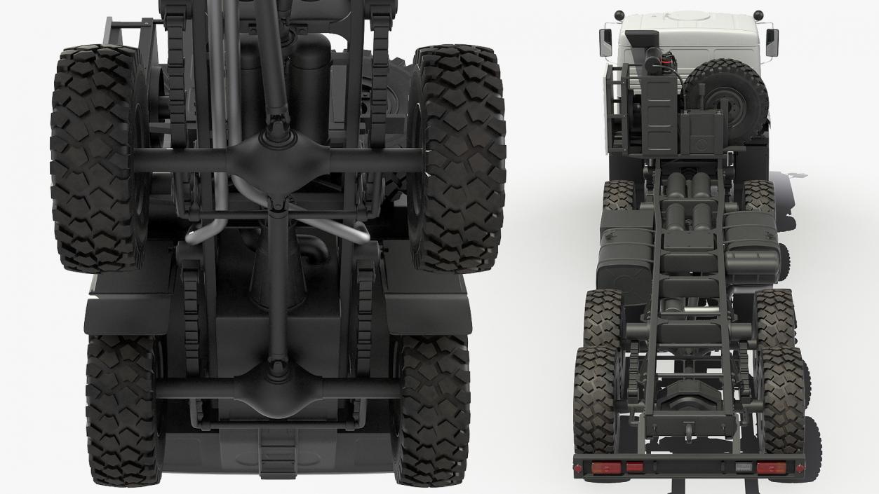 Winter Offroad 8x8 Truck 3D model