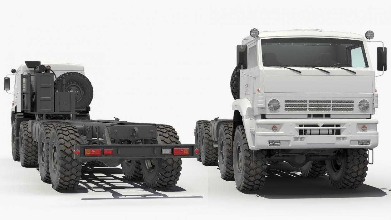 Winter Offroad 8x8 Truck 3D model