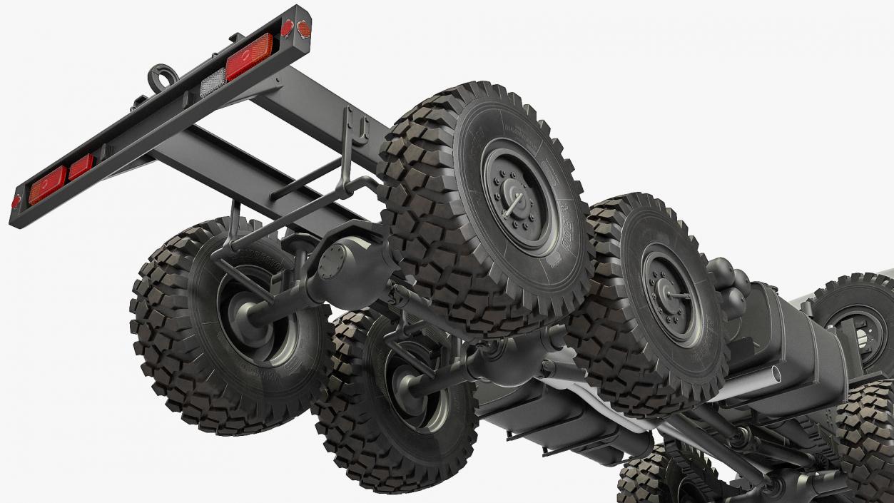 Winter Offroad 8x8 Truck 3D model