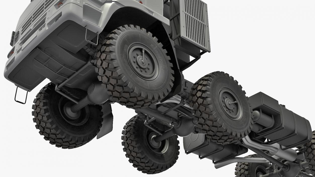 Winter Offroad 8x8 Truck 3D model