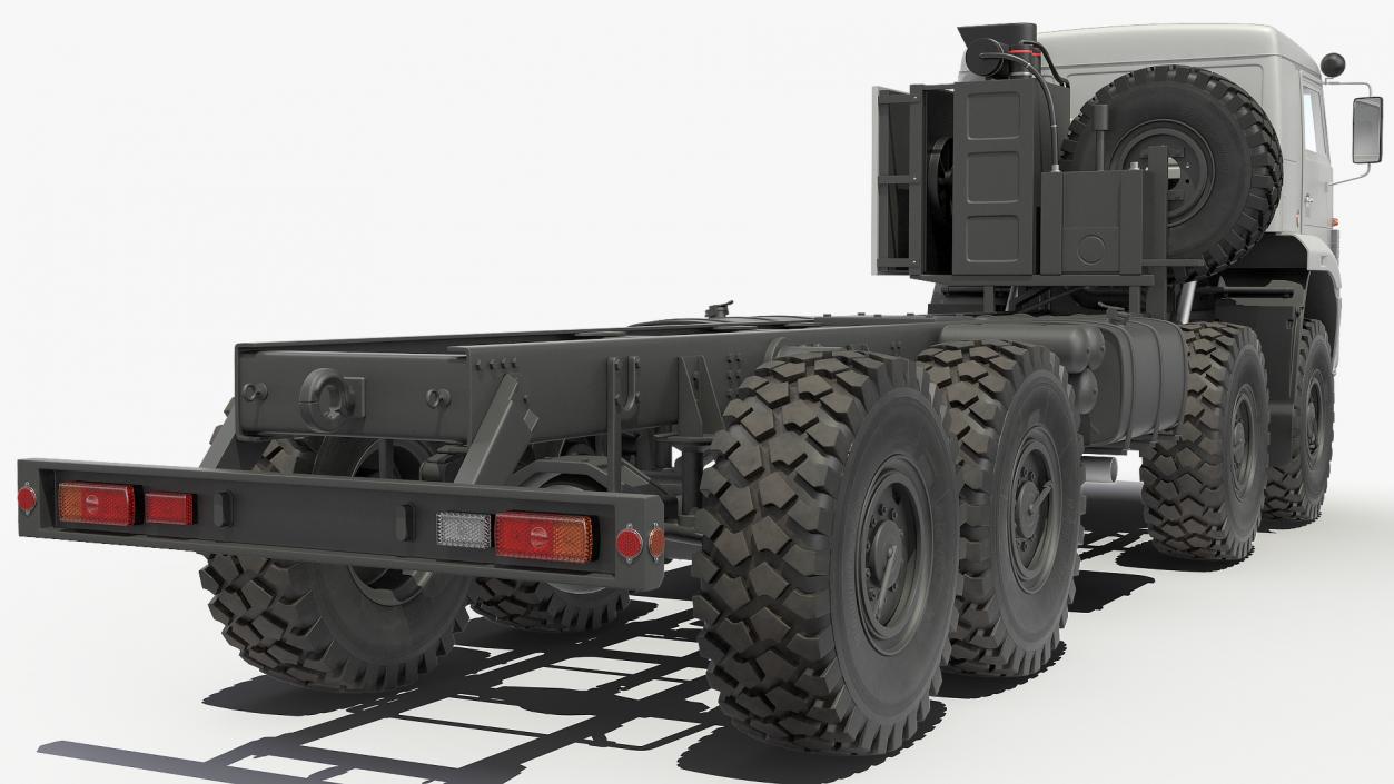 Winter Offroad 8x8 Truck 3D model