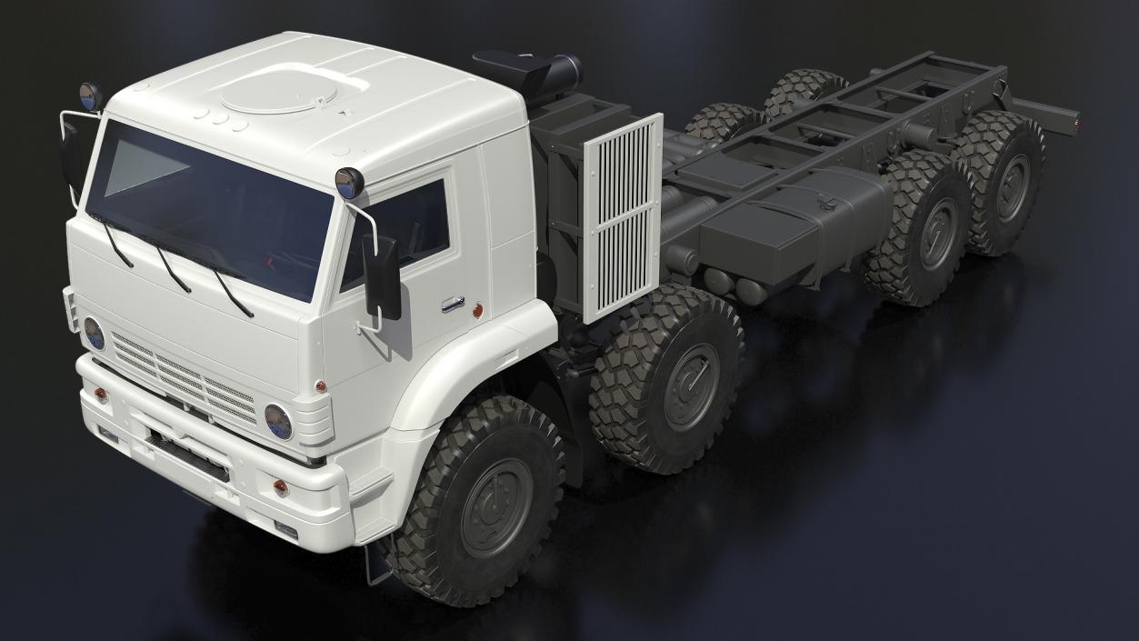 Winter Offroad 8x8 Truck 3D model