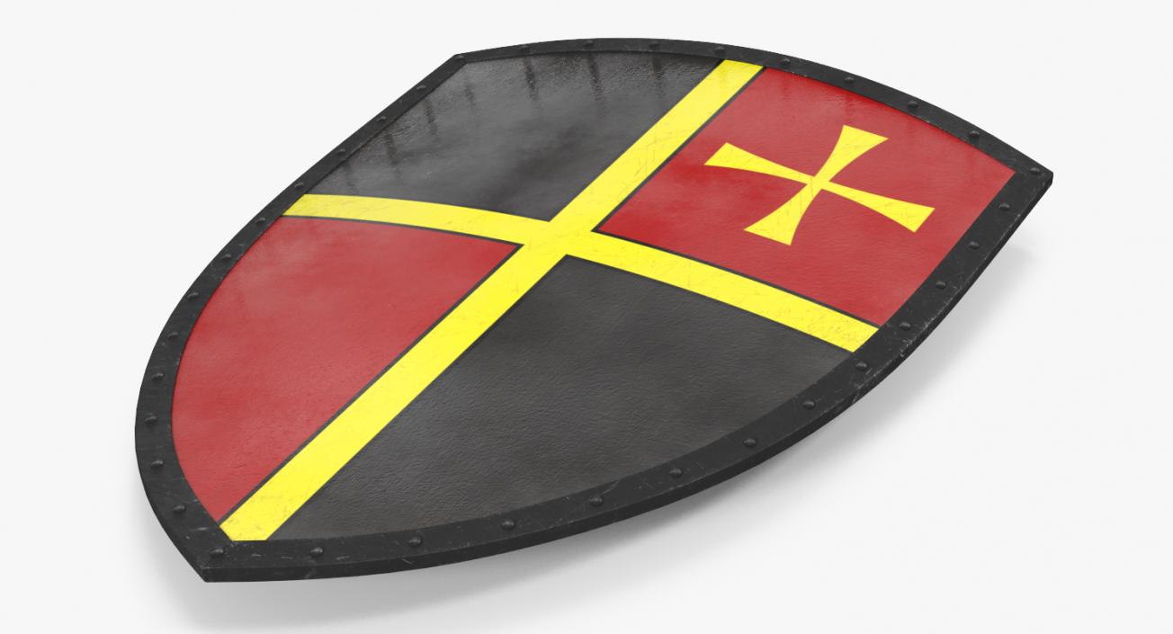 Medieval Shields Collection 2 3D model