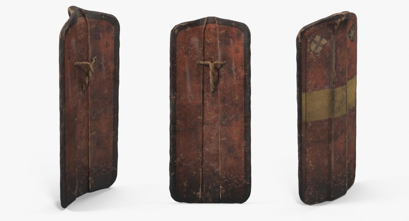 Medieval Shields Collection 2 3D model