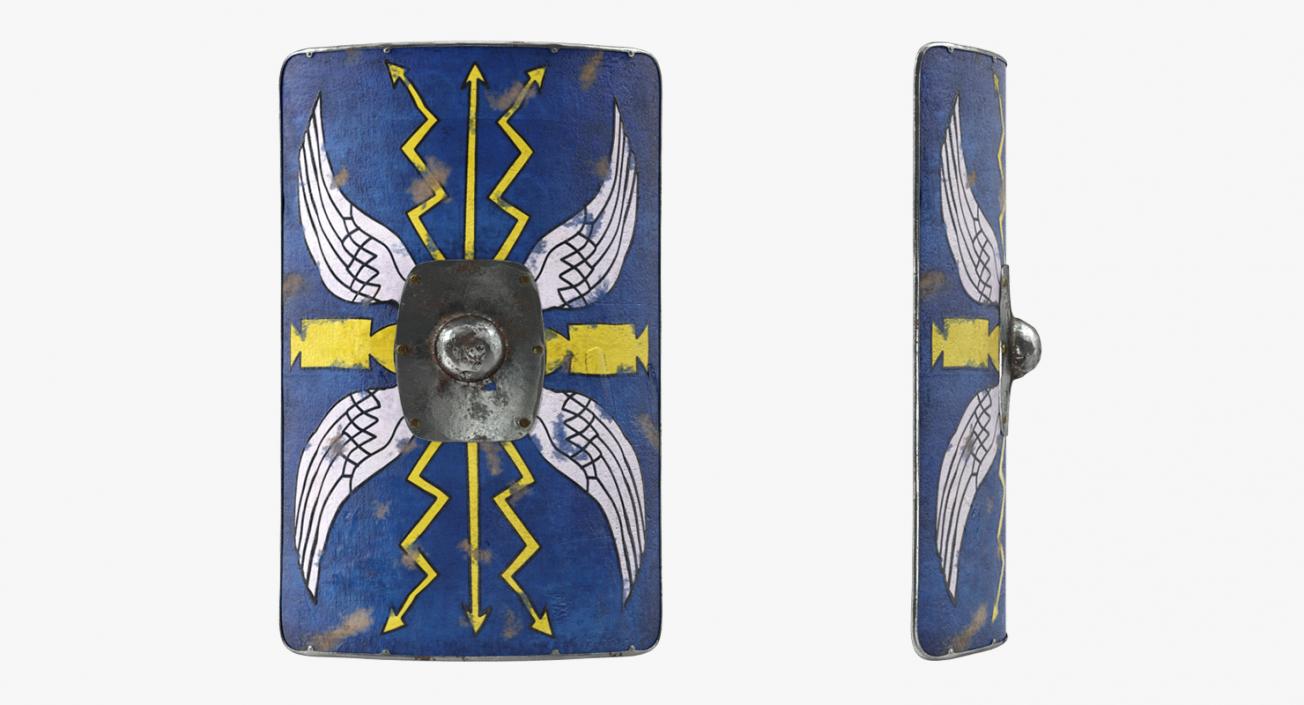 Medieval Shields Collection 2 3D model