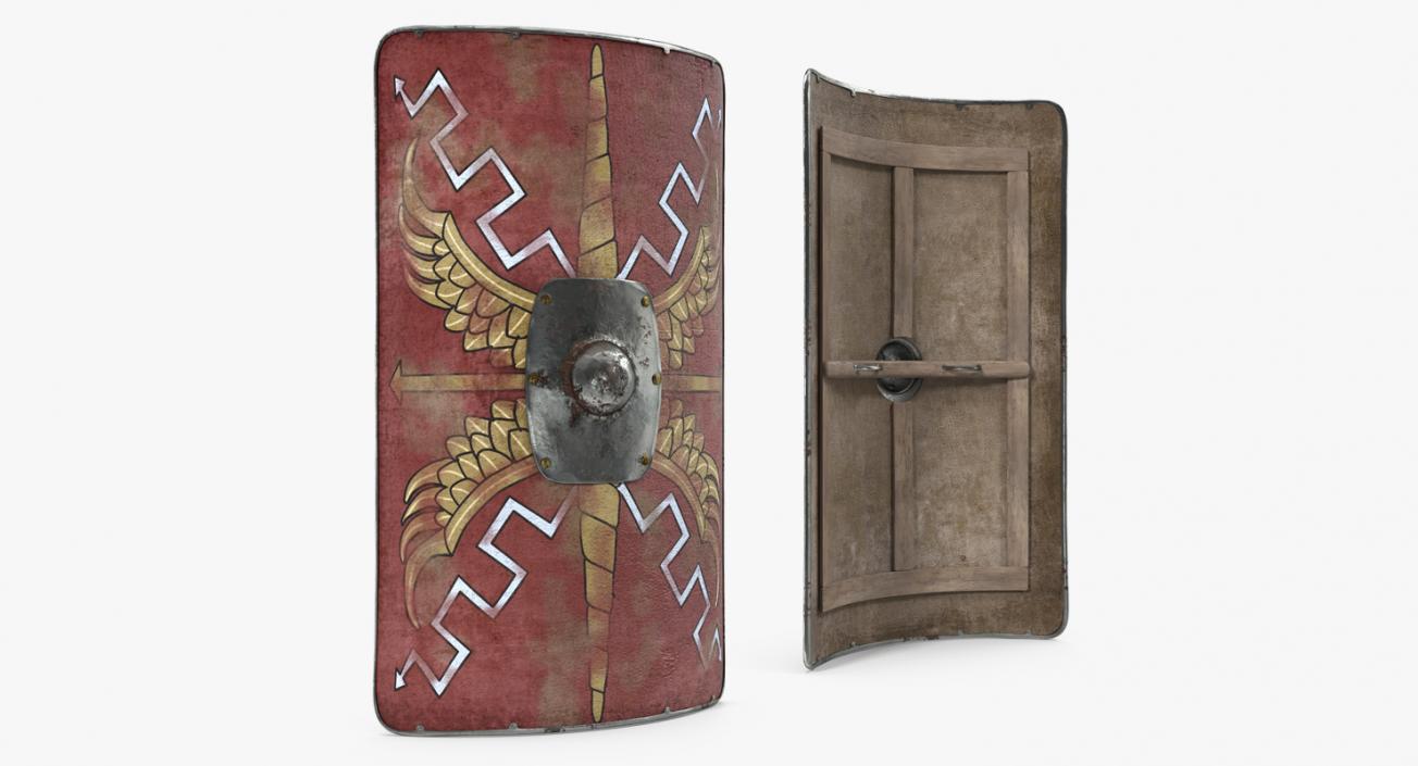 Medieval Shields Collection 2 3D model