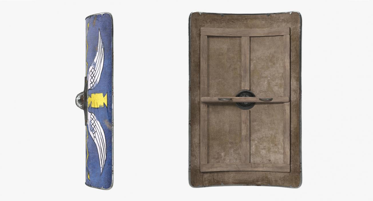 Medieval Shields Collection 2 3D model