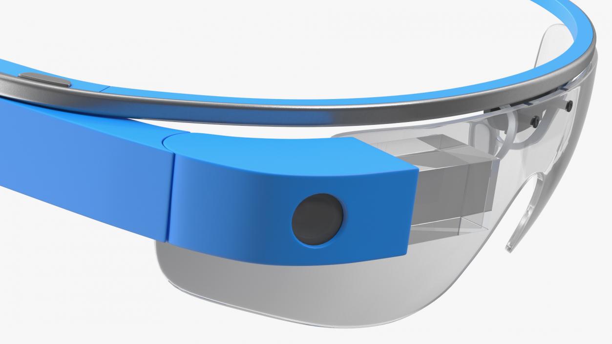 3D AR Google Glass Enterprise Edition 2 Blue