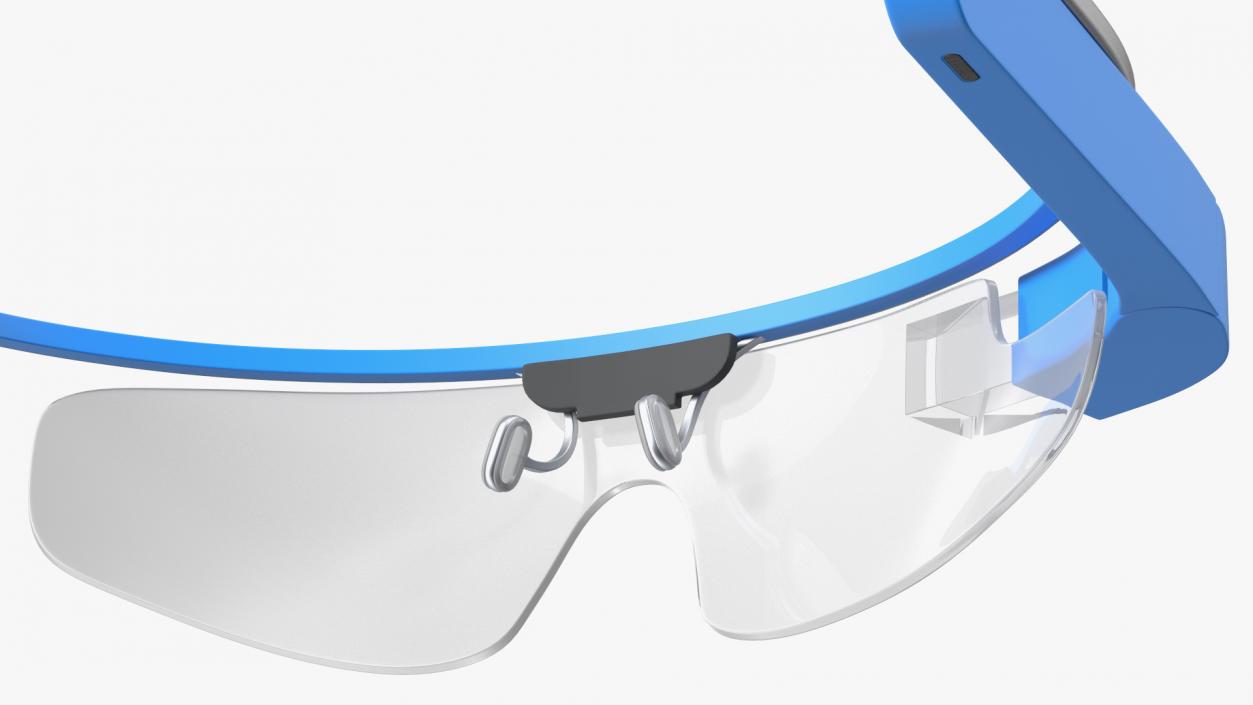 3D AR Google Glass Enterprise Edition 2 Blue