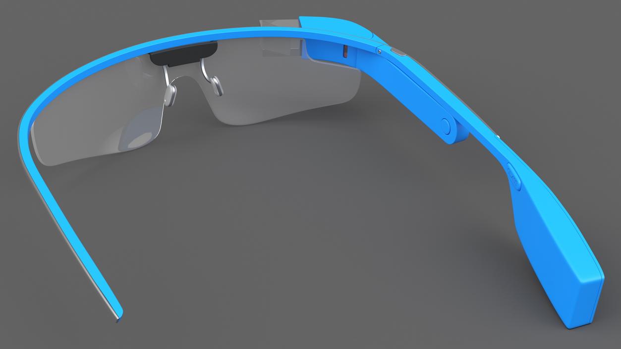 3D AR Google Glass Enterprise Edition 2 Blue