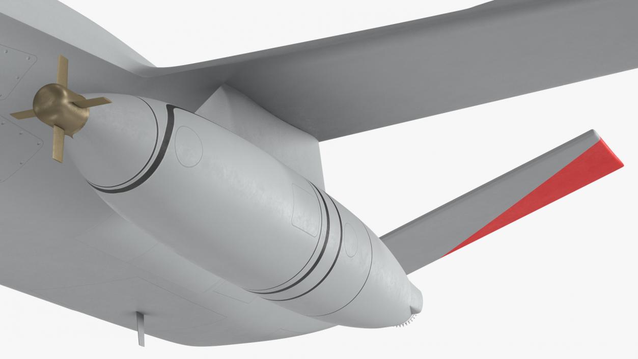 3D model Boeing MQ25 Stingray Aerial Refueling Drone Flight