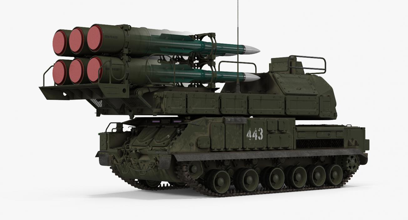 SAM System Buk M3 9K317M 3D model