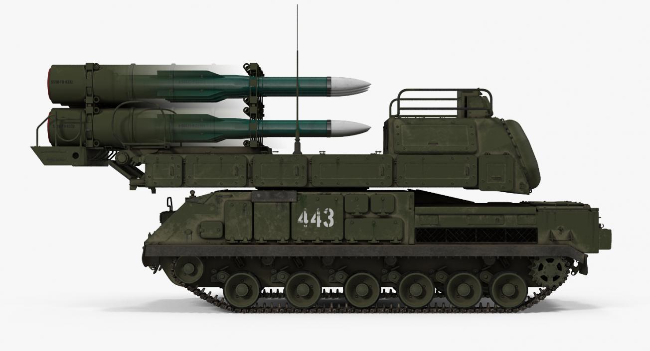 SAM System Buk M3 9K317M 3D model