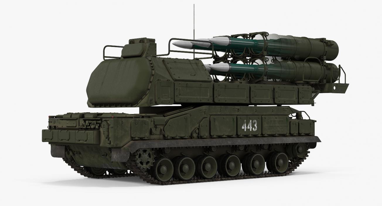 SAM System Buk M3 9K317M 3D model