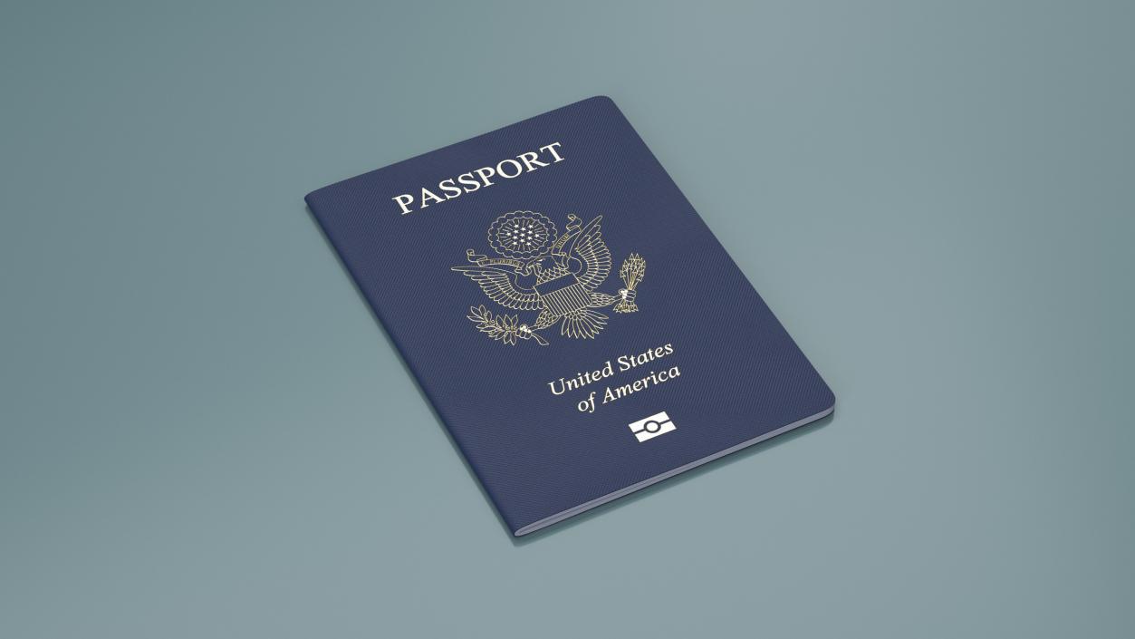 Passport of USA 2 3D