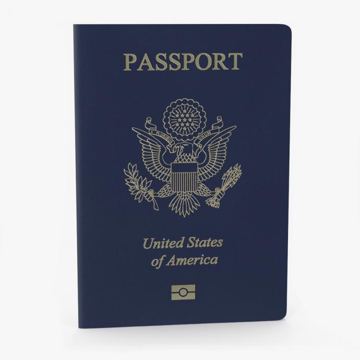 Passport of USA 2 3D