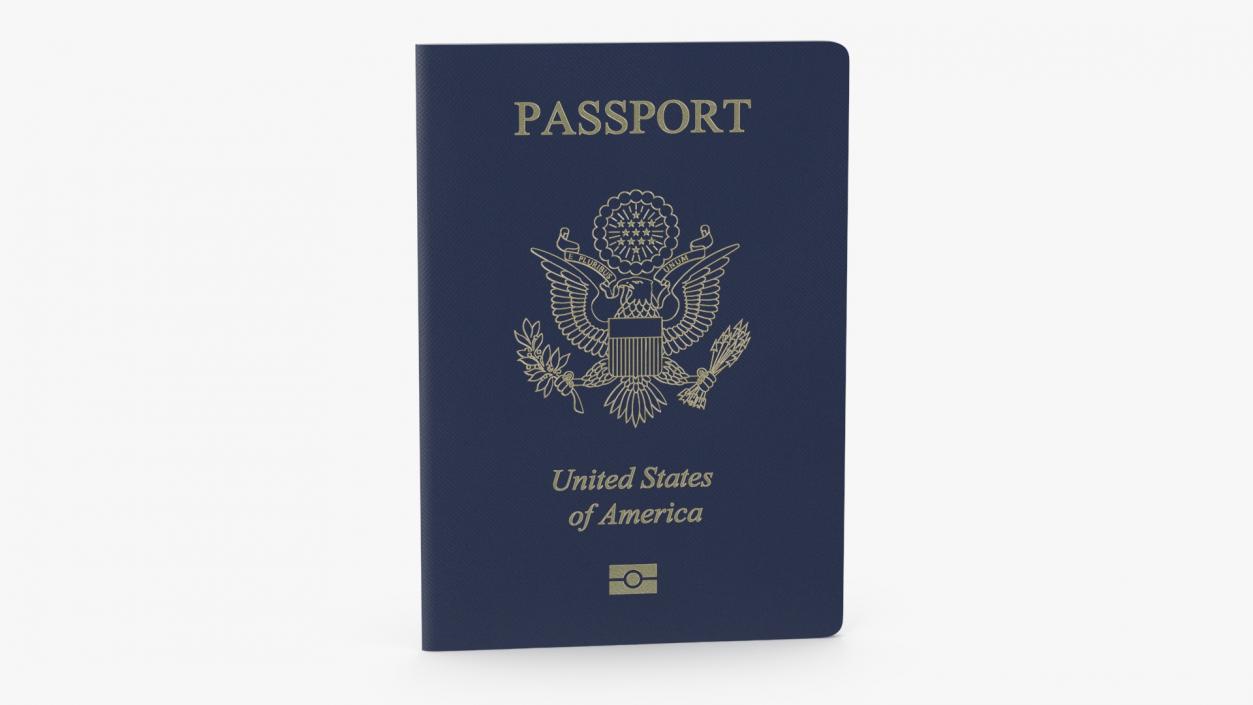 Passport of USA 2 3D