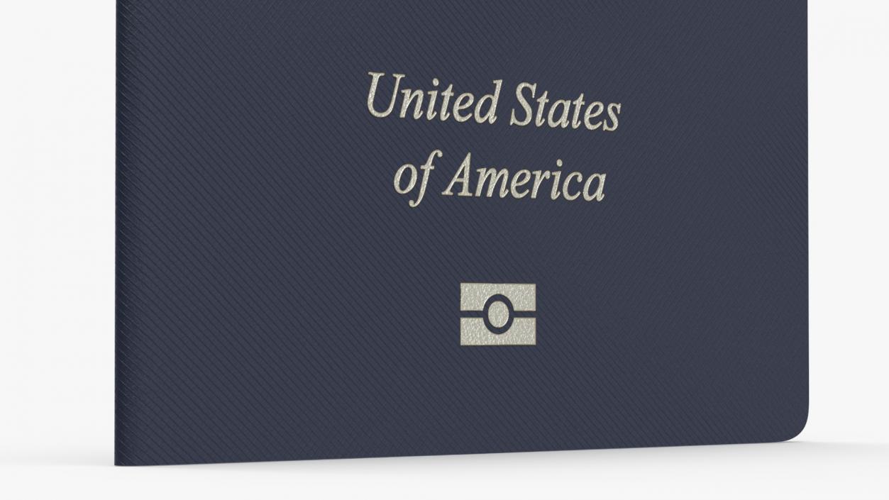 Passport of USA 2 3D