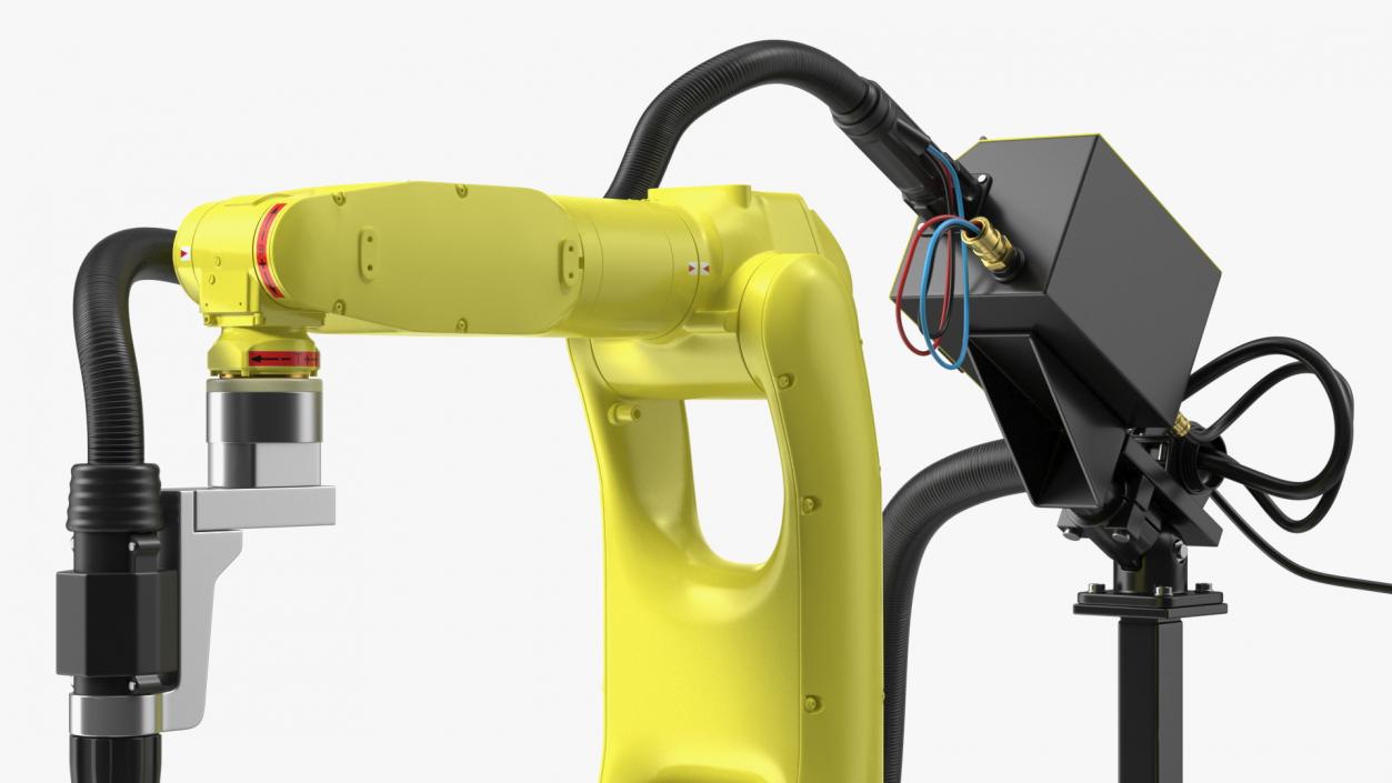 Industrial Robot with Arc Welding Kit 3D