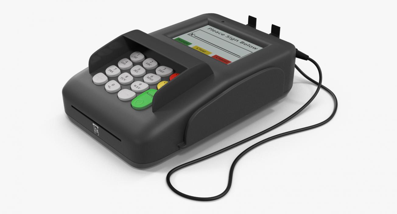 Credit Card Terminals Collection 2 3D model