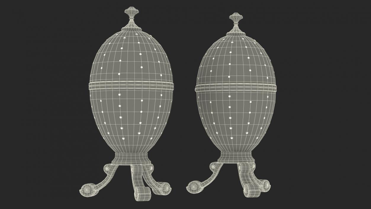 3D Faberge Eggs Set