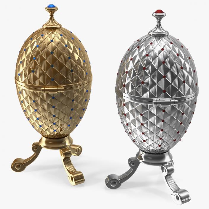 3D Faberge Eggs Set