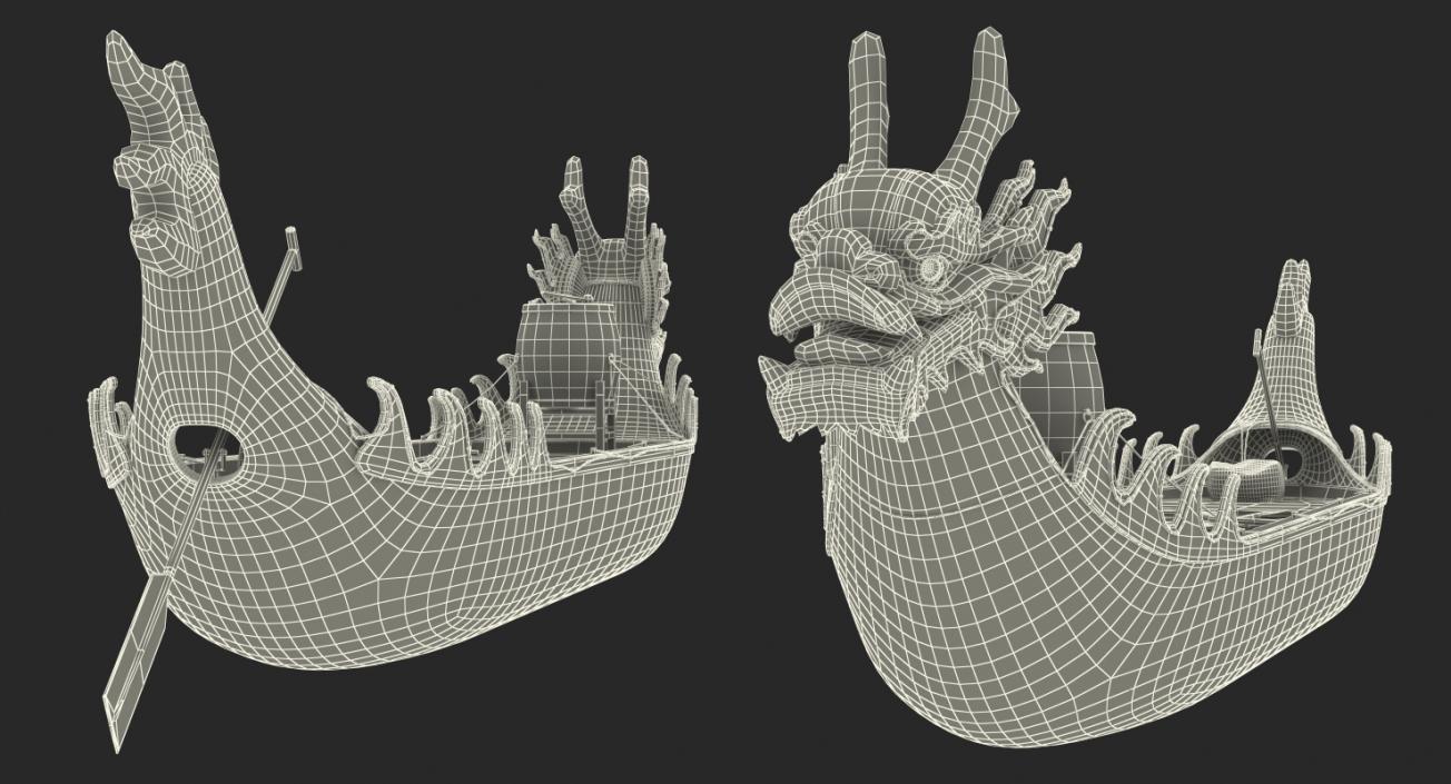 Traditional Dragonboat 3D