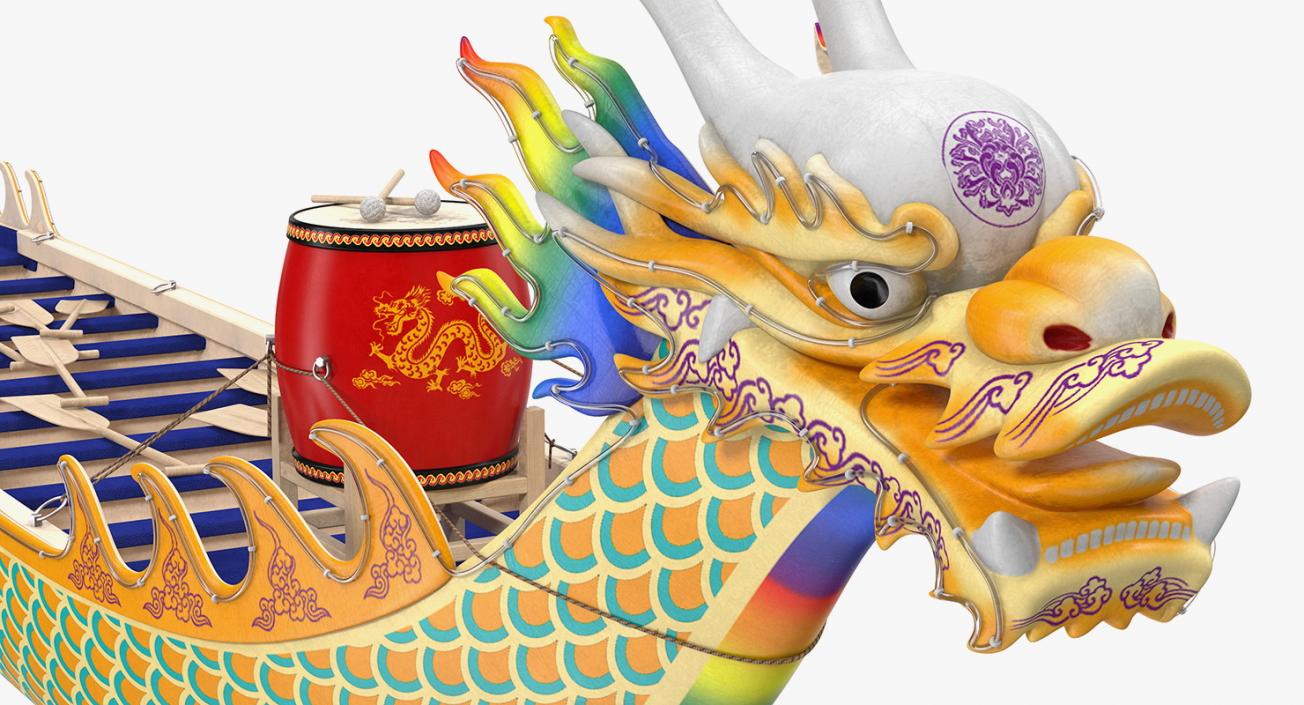 Traditional Dragonboat 3D