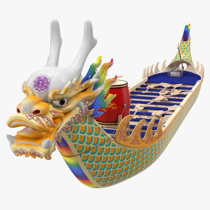 Traditional Dragonboat 3D