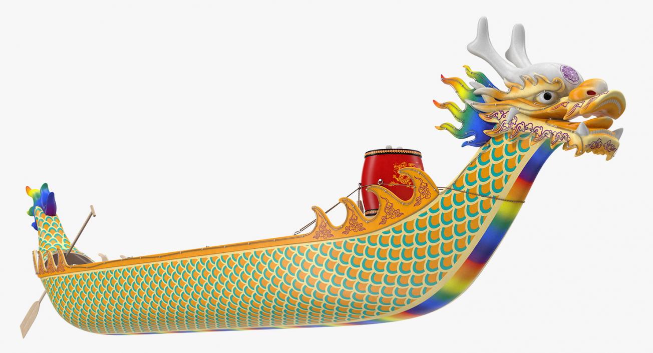 Traditional Dragonboat 3D