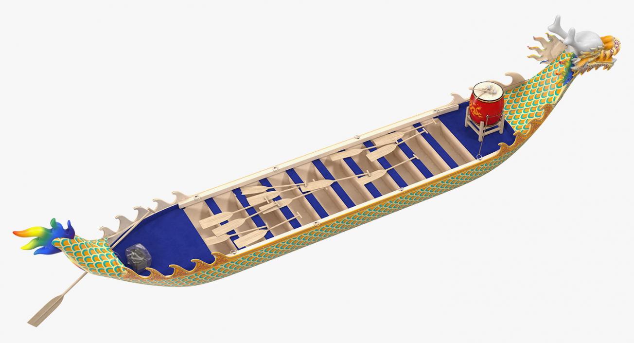 Traditional Dragonboat 3D