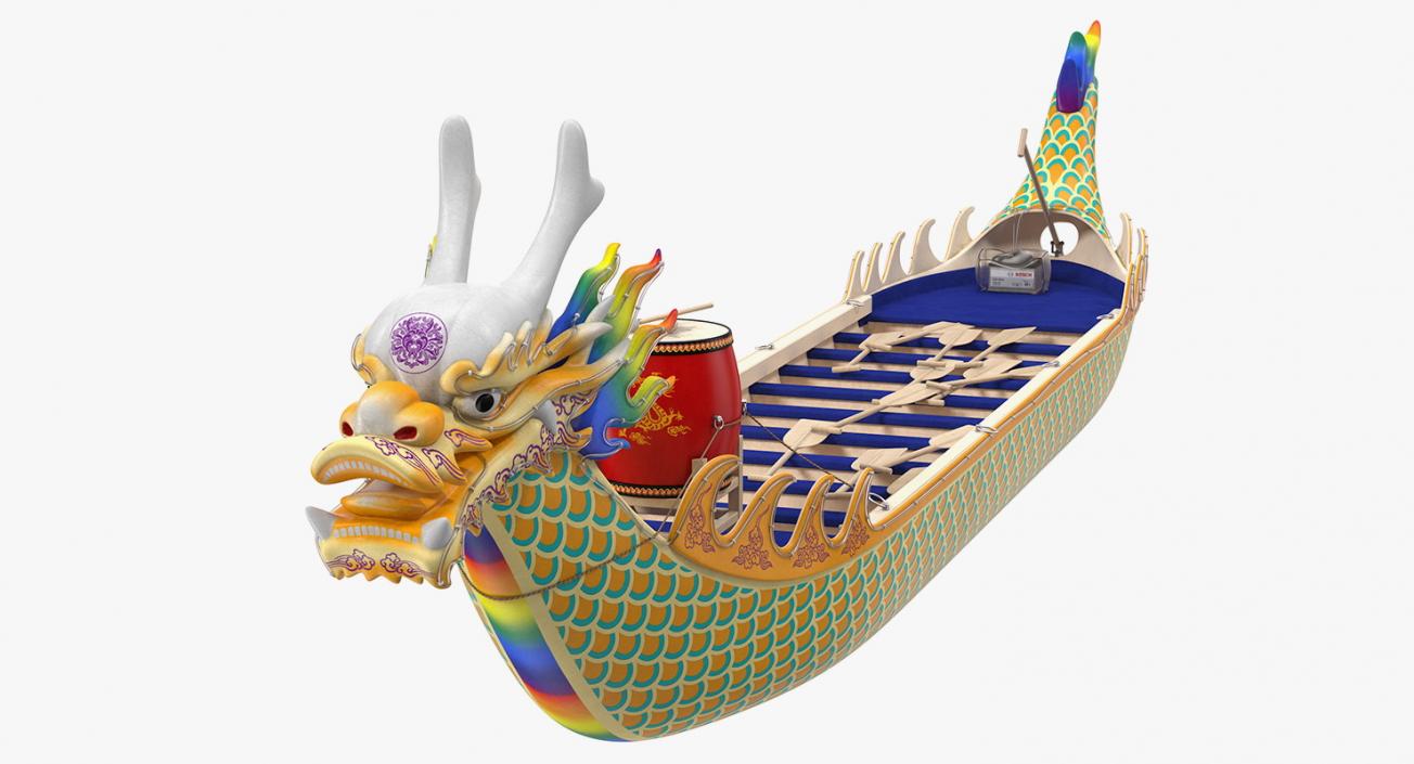 Traditional Dragonboat 3D