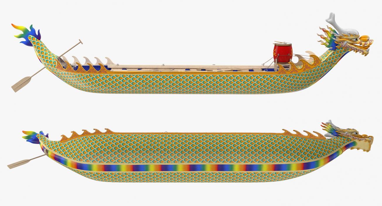 Traditional Dragonboat 3D