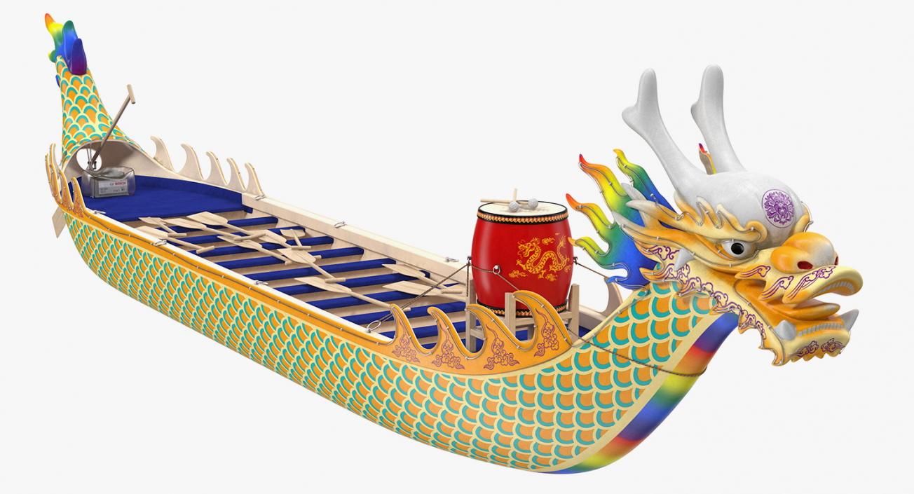 Traditional Dragonboat 3D