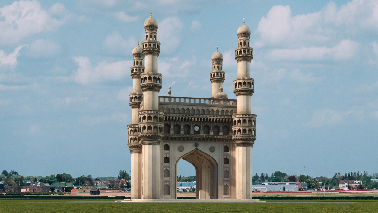 Charminar 3D model