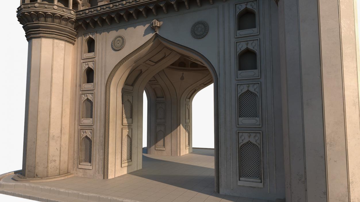 Charminar 3D model