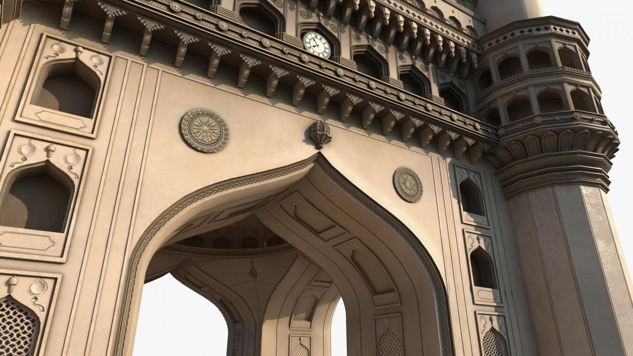 Charminar 3D model