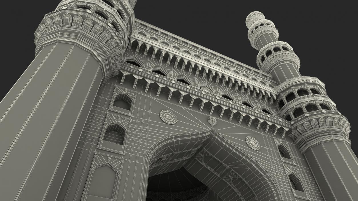 Charminar 3D model