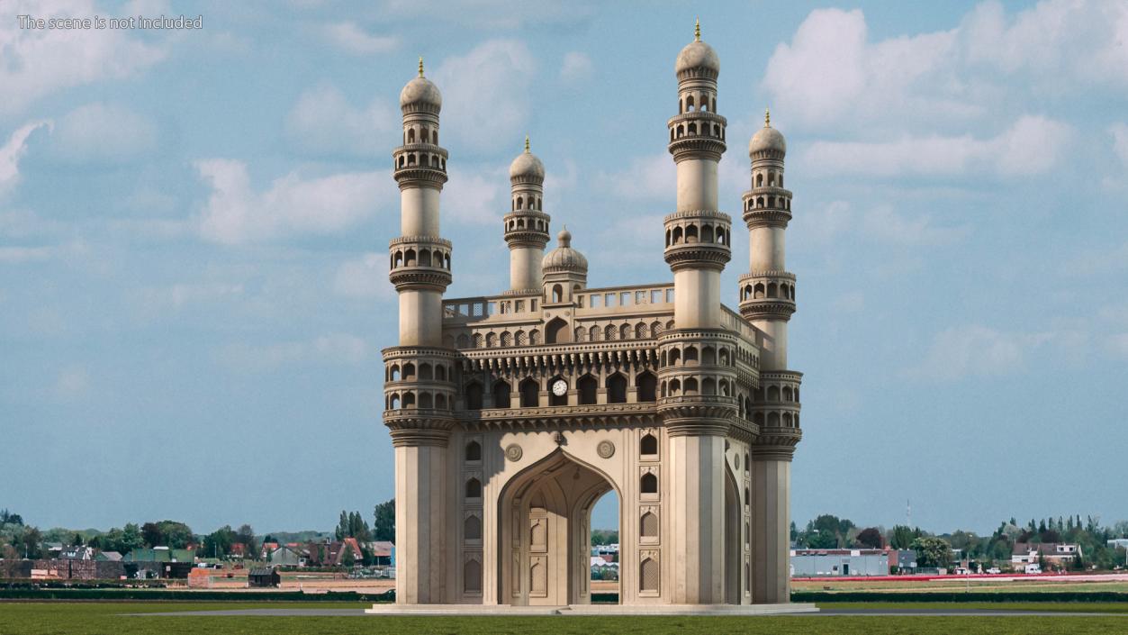 Charminar 3D model