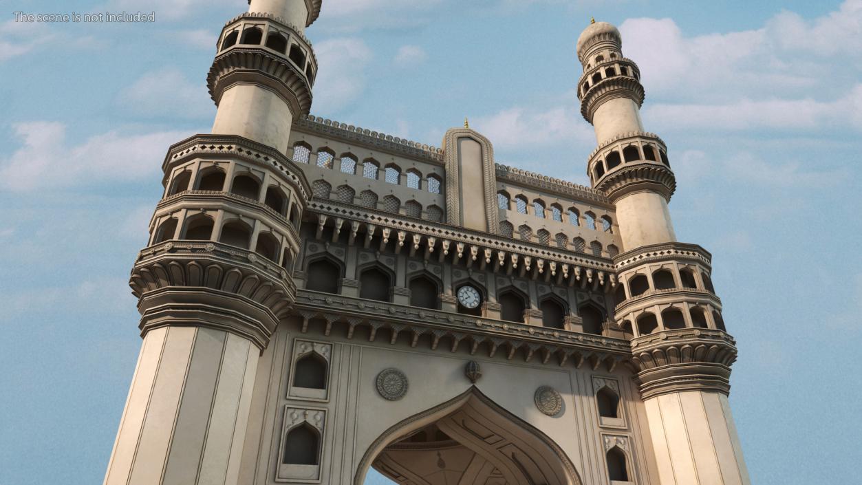 Charminar 3D model