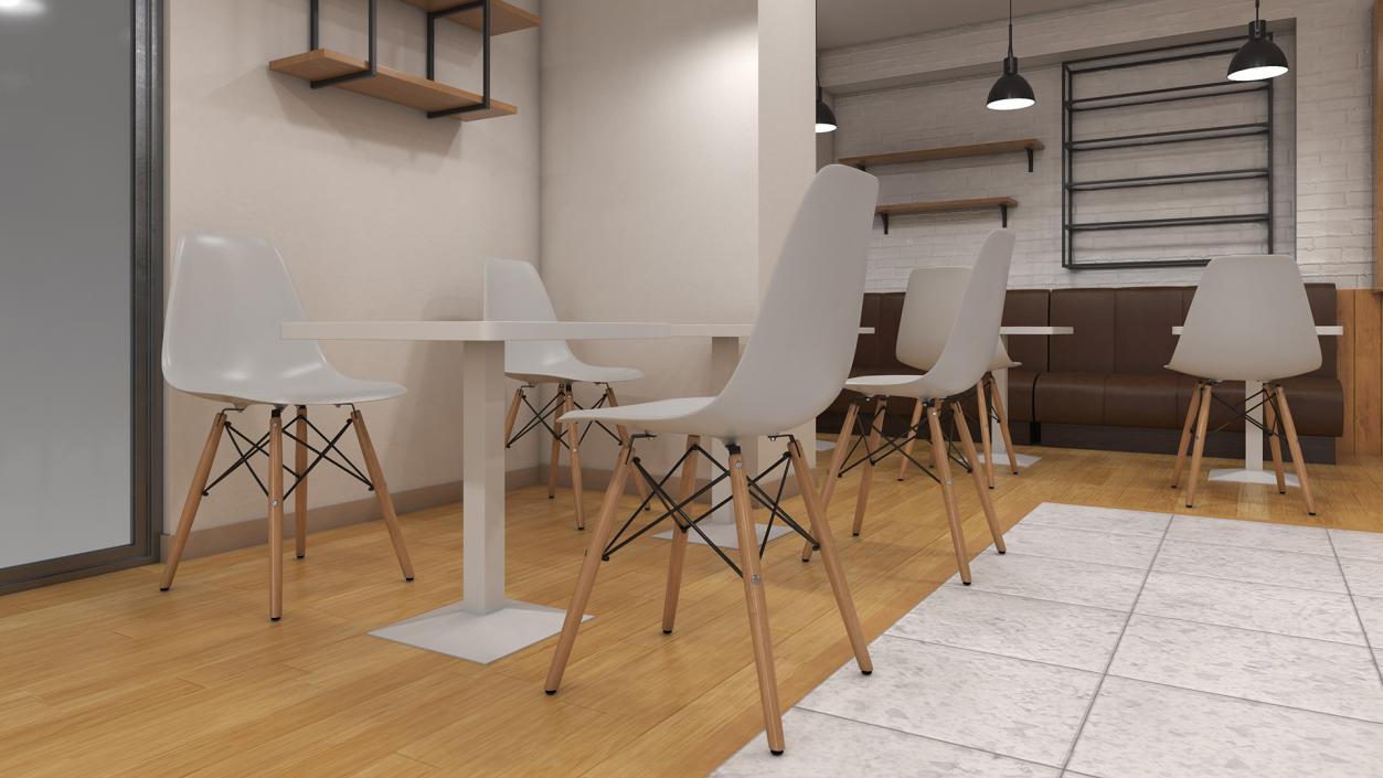 3D model Coffee Shop Interior