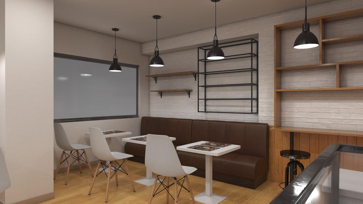 3D model Coffee Shop Interior