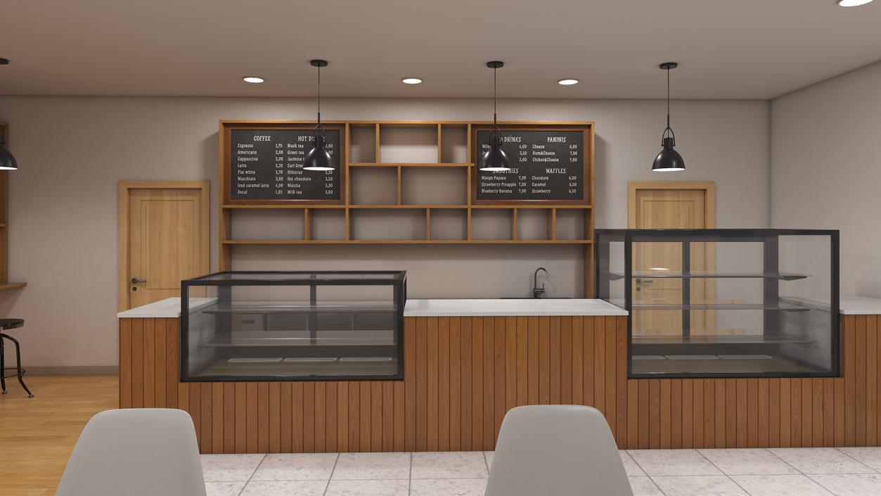 3D model Coffee Shop Interior