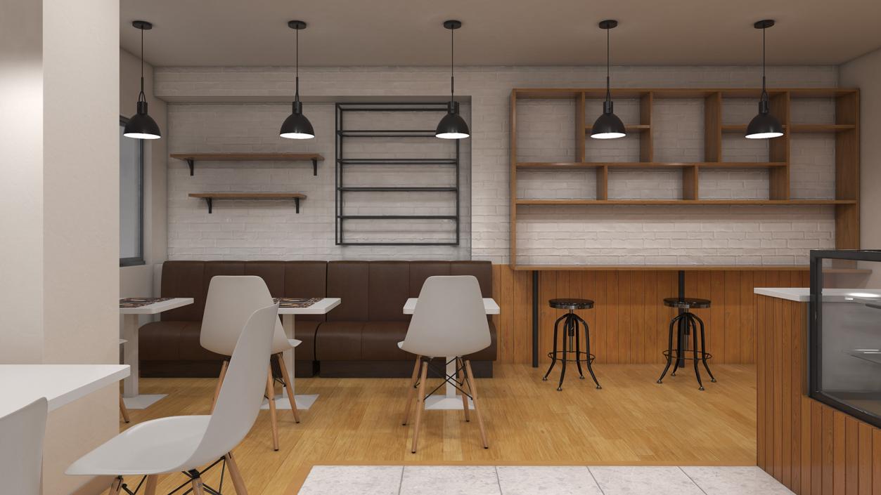 3D model Coffee Shop Interior